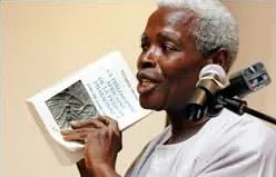 Foto potret Ayi Kwei Armah, sastrawan dan novelis terkemuka asal Ghana