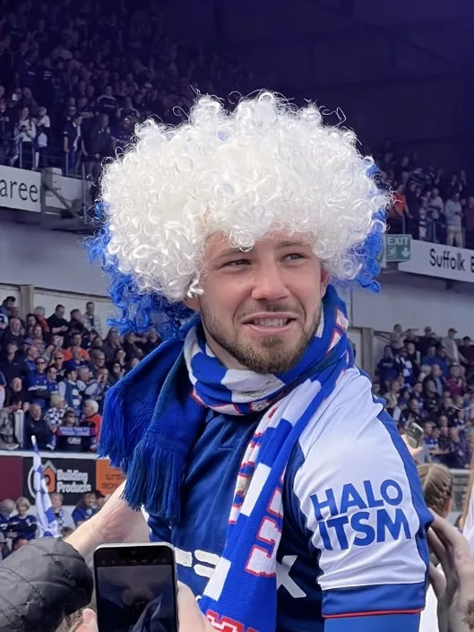 Foto Conor Chaplin, pesepak bola profesional asal Inggris yang memperkuat Leicester City