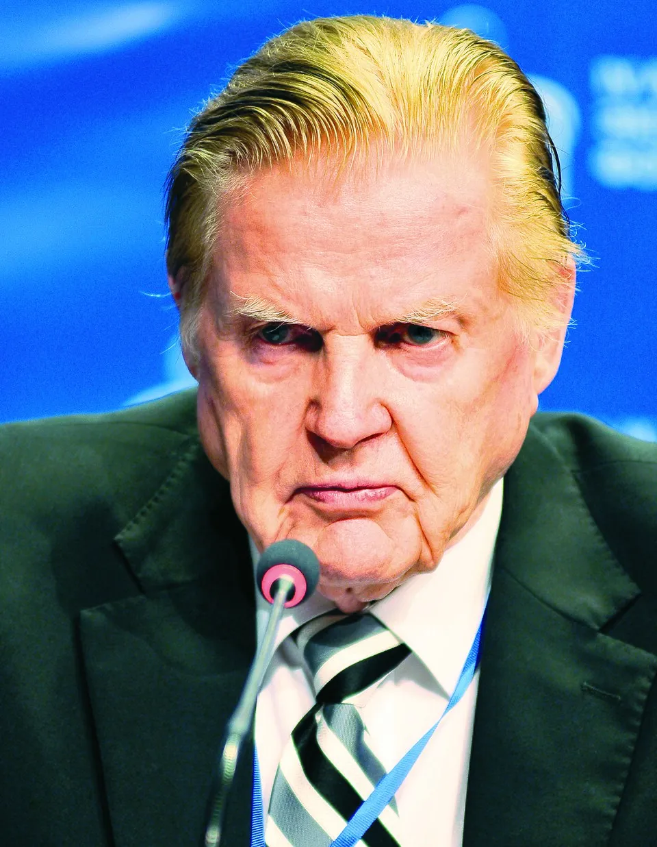 Foto resmi Robert Mundell, ekonom terkemuka dan peraih Nobel Memorial Prize in Economic Sciences