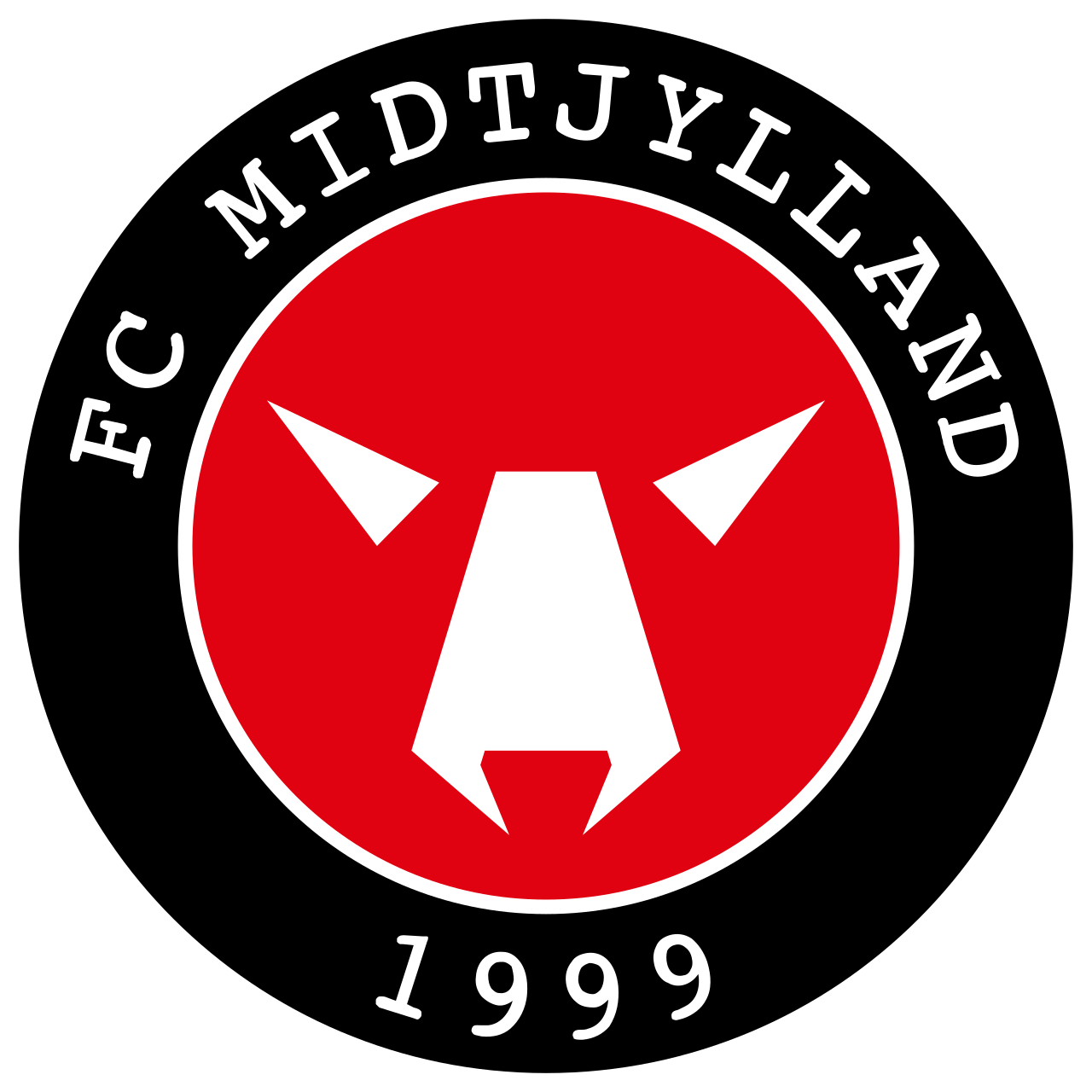 Logo dan lambang klub sepak bola profesional FC Midtjylland
