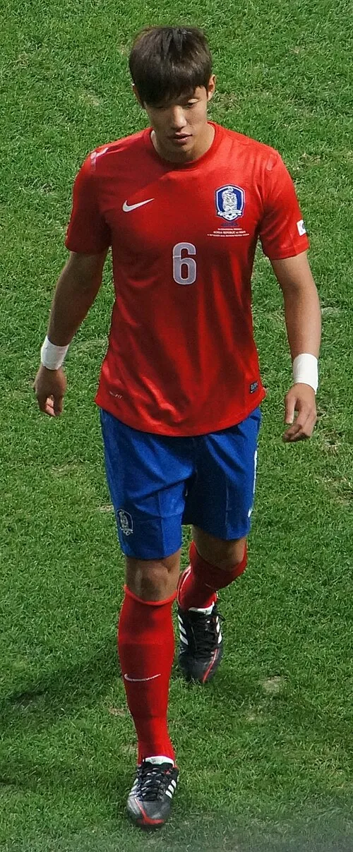 Foto Hong Jeong-ho, pemain sepak bola profesional asal Korea Selatan dengan posisi bek tengah