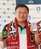 Foto Huh Jung-moo, mantan pemain dan manajer sepak bola asal Korea Selatan
