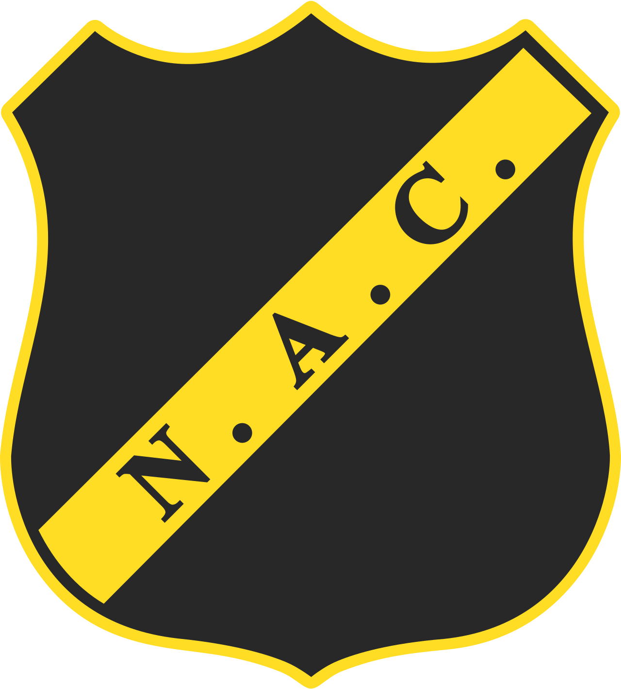 Logo dan lambang resmi klub sepak bola profesional Belanda NAC Breda