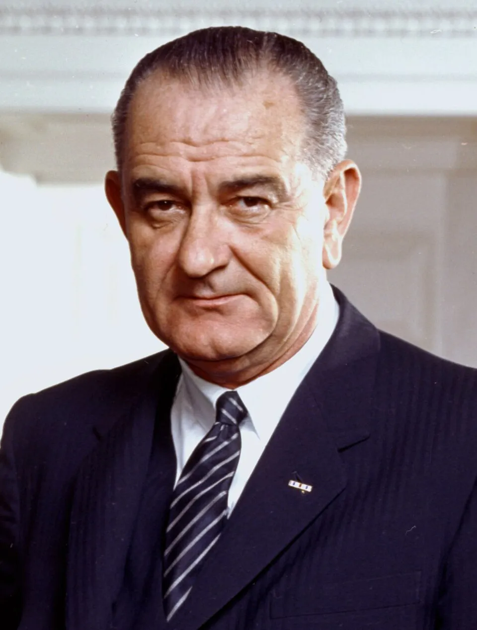 Potret resmi Lyndon B. Johnson, Presiden ke-36 Amerika Serikat