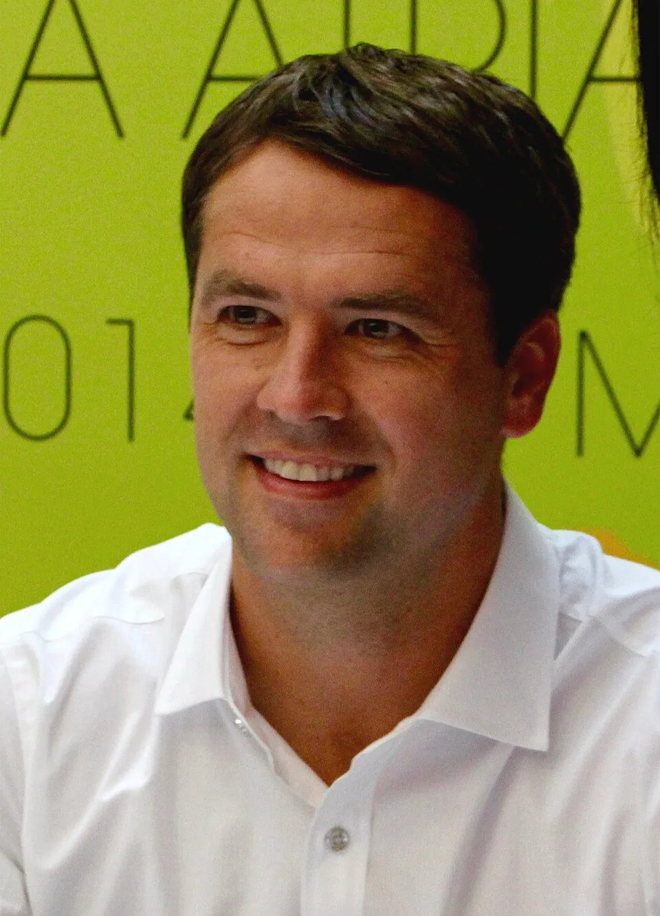 Foto Michael Owen, mantan pesepak bola profesional asal Inggris dan peraih penghargaan Ballon d'Or