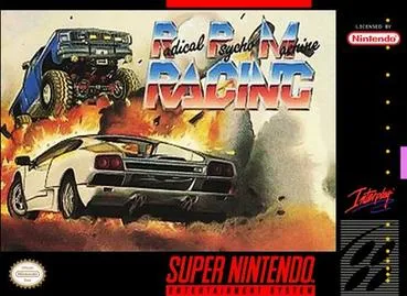 Seni sampul (cover art) gim RPM Racing versi Amerika Utara