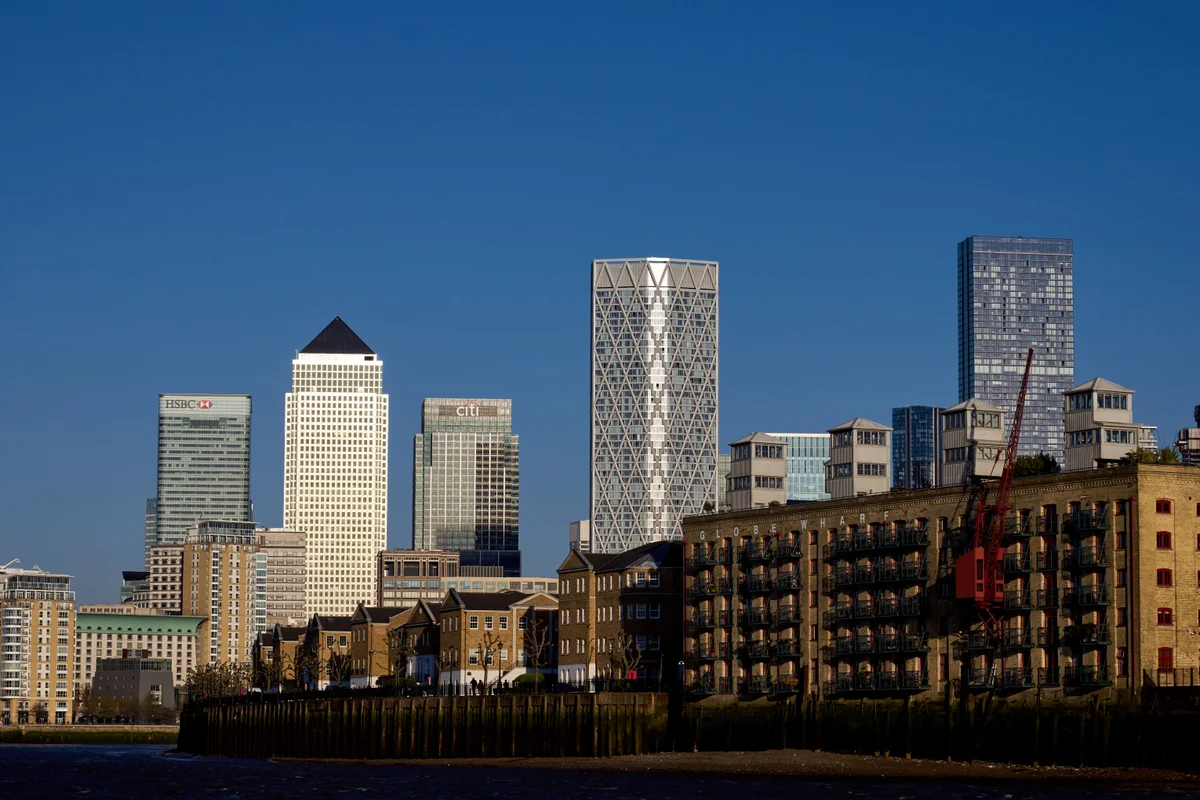 Ilustrasi grafik bursa saham FTSE 100 di London Stock Exchange