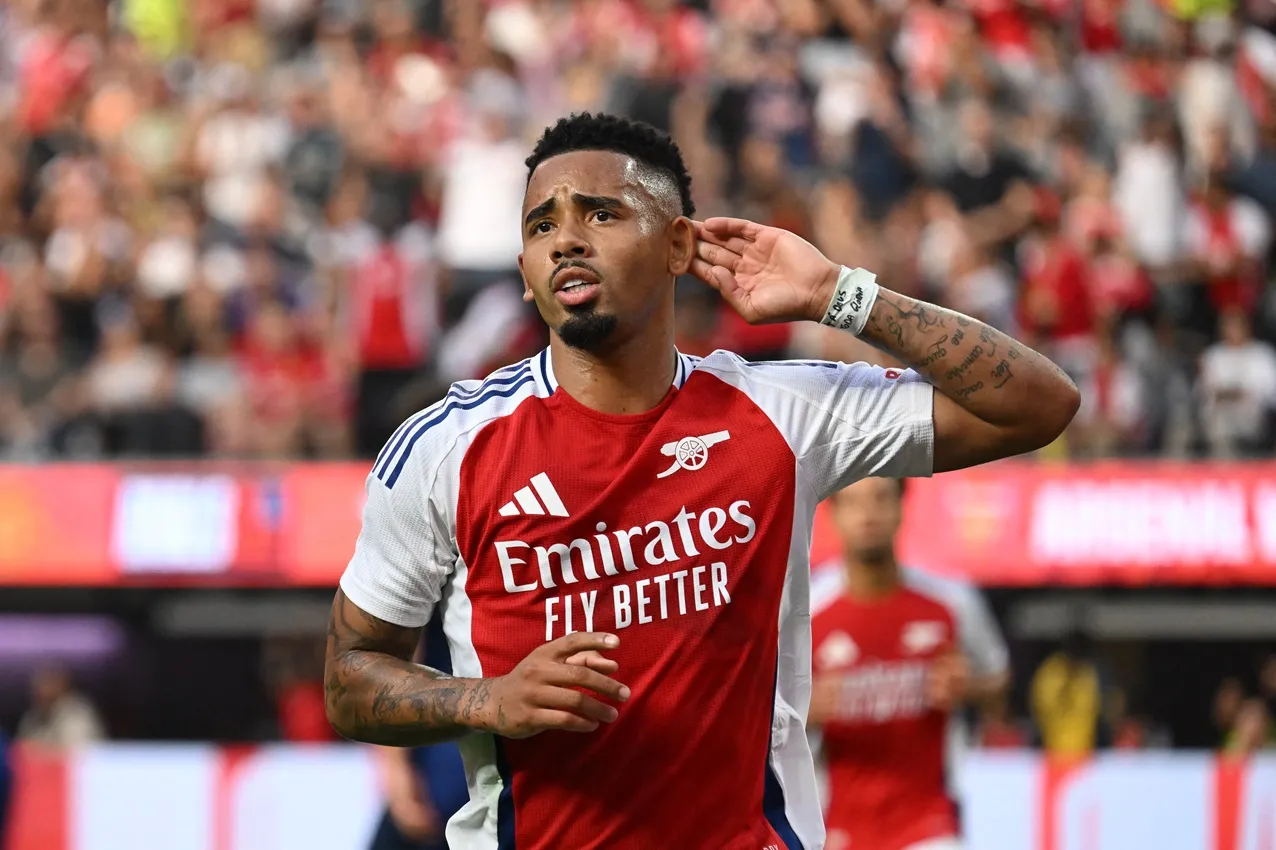 Gabriel Jesus penyerang Arsenal yang diminati oleh Napoli