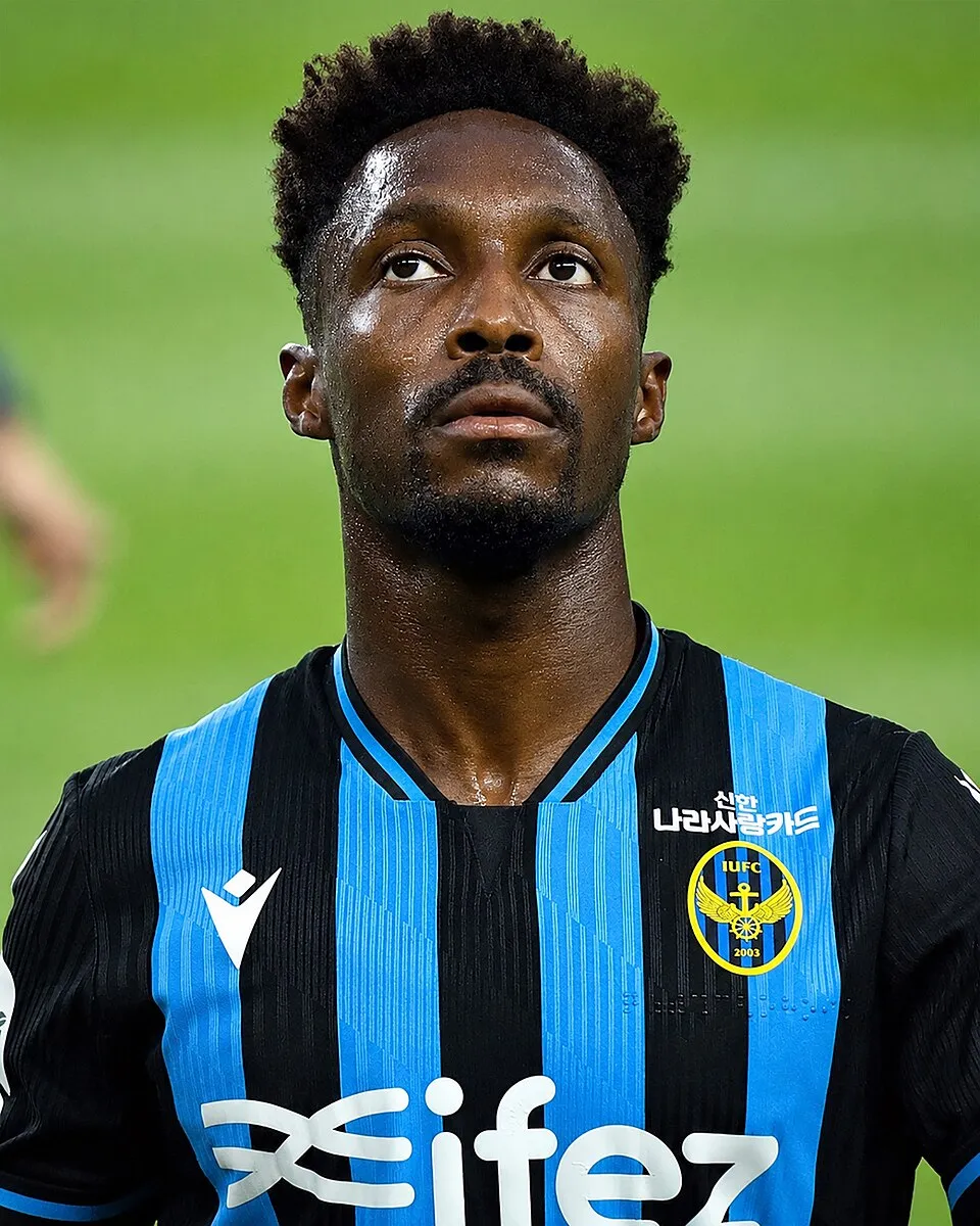 Foto Gerso Fernandes saat memperkuat klub K League 1 Incheon United