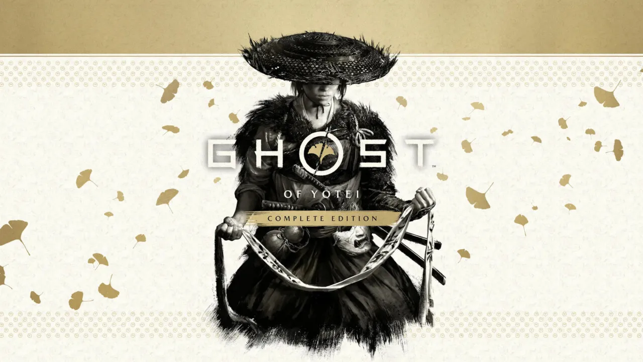 Tampilan karakter Atsu dalam game Ghost of Yotei Complete Edition di konsol PS5