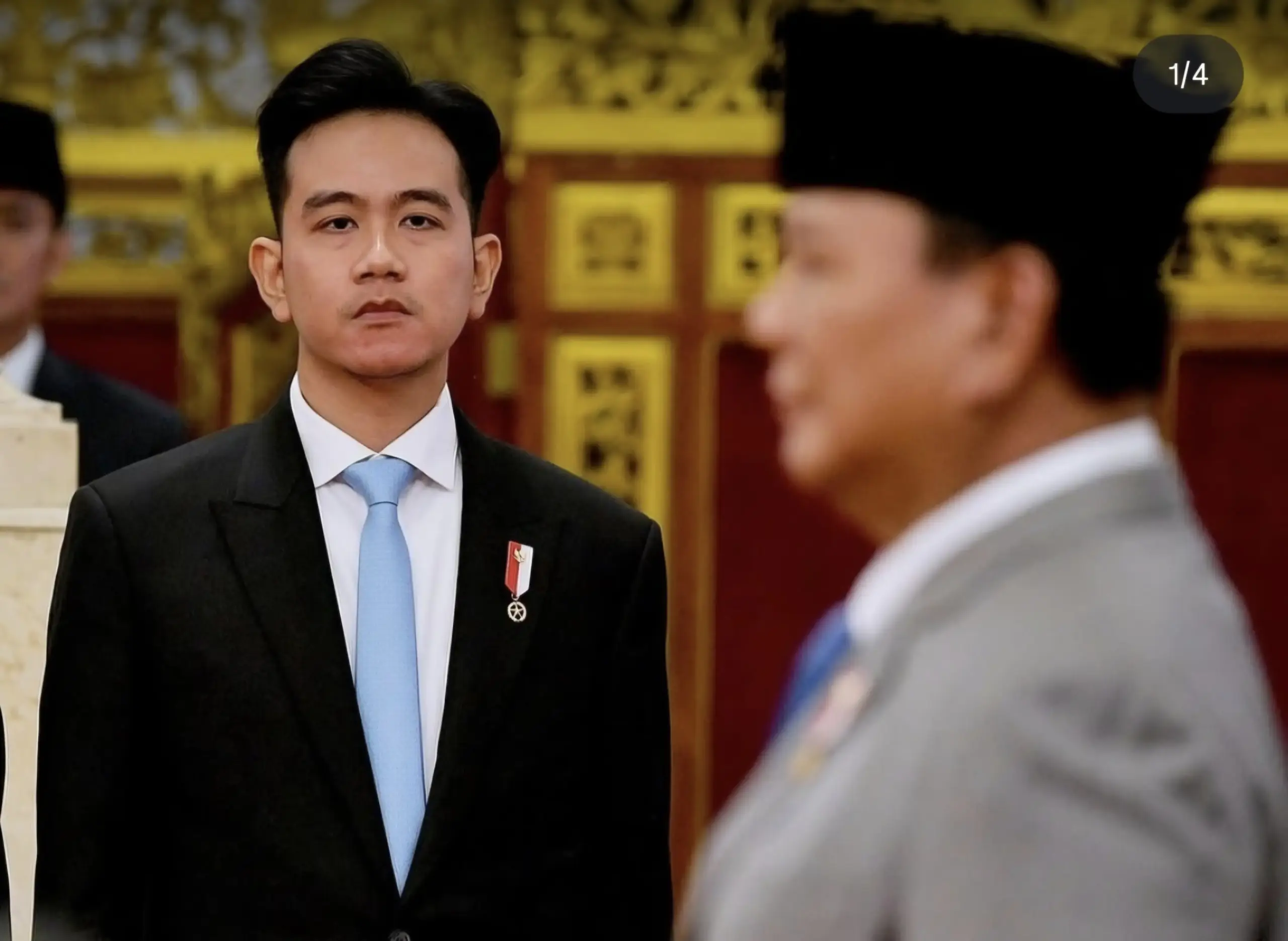 Wakil Presiden Gibran Rakabuming Raka dalam sebuah kegiatan resmi