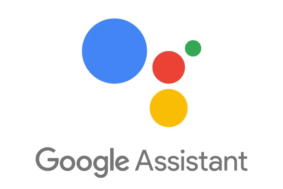 Ilustrasi logo Google Assistant dan Gemini AI pada layar perangkat smartphone