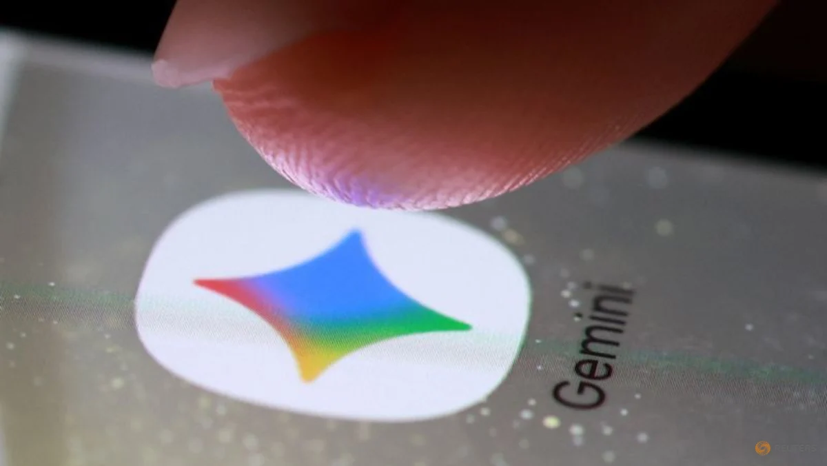 Ikon aplikasi Gemini milik Google di layar ponsel pintar sebagai ilustrasi peluncuran model AI terbaru
