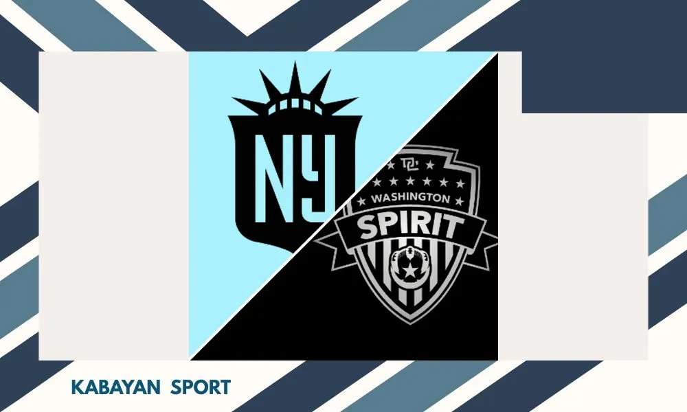 Pemain Gotham FC merayakan gol Rose Lavelle ke gawang Washington Spirit di Citi Field