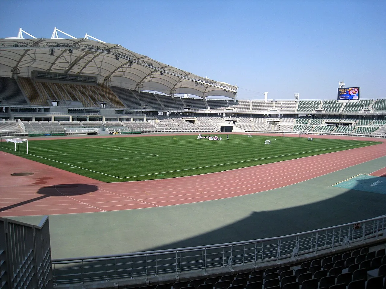Foto eksterior Goyang Stadium di Provinsi Gyeonggi, Korea Selatan