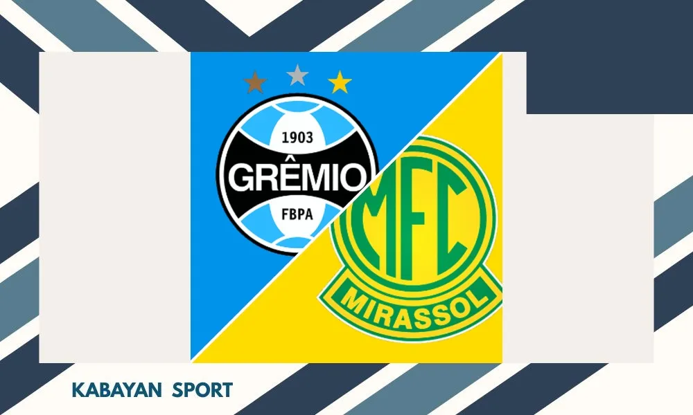 Pemain Grêmio merayakan kemenangan atas Mirassol di Copa do Brasil