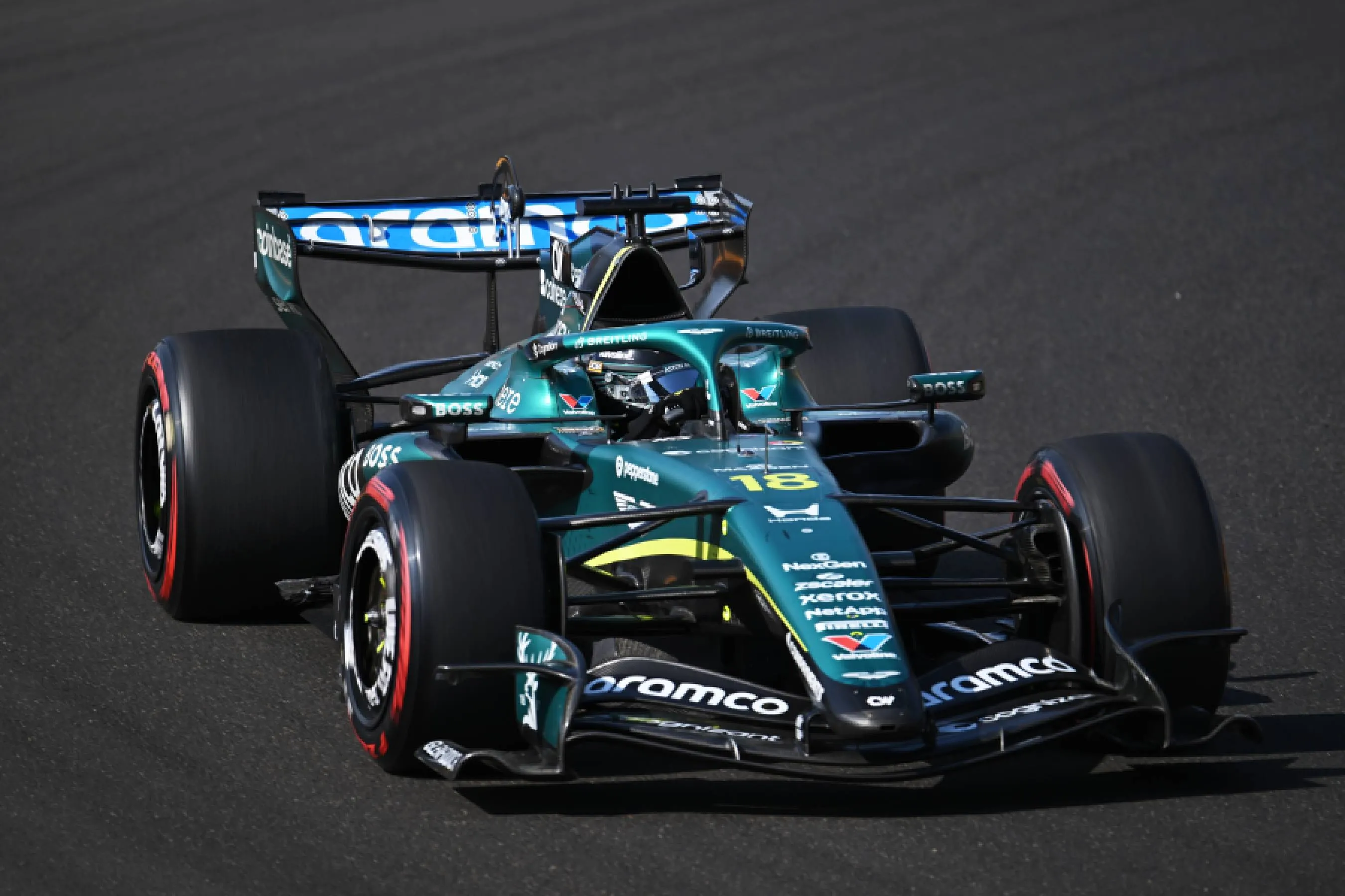 Mobil Aston Martin Formula 1 berlaga di Sirkuit Hungaroring pada GP Hungaria 2026