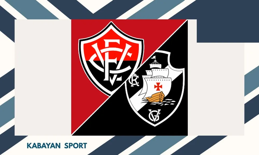 Pemain Vitória merayakan gol kemenangan atas Vasco da Gama