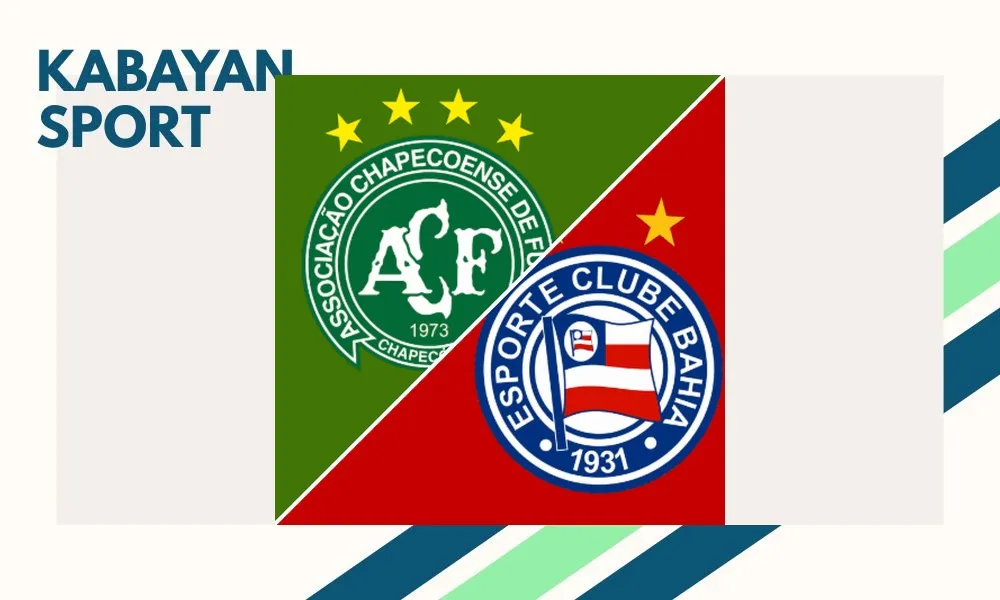 Ilustrasi pertandingan Chapecoense vs Bahia di Liga Brasil di Arena Condá