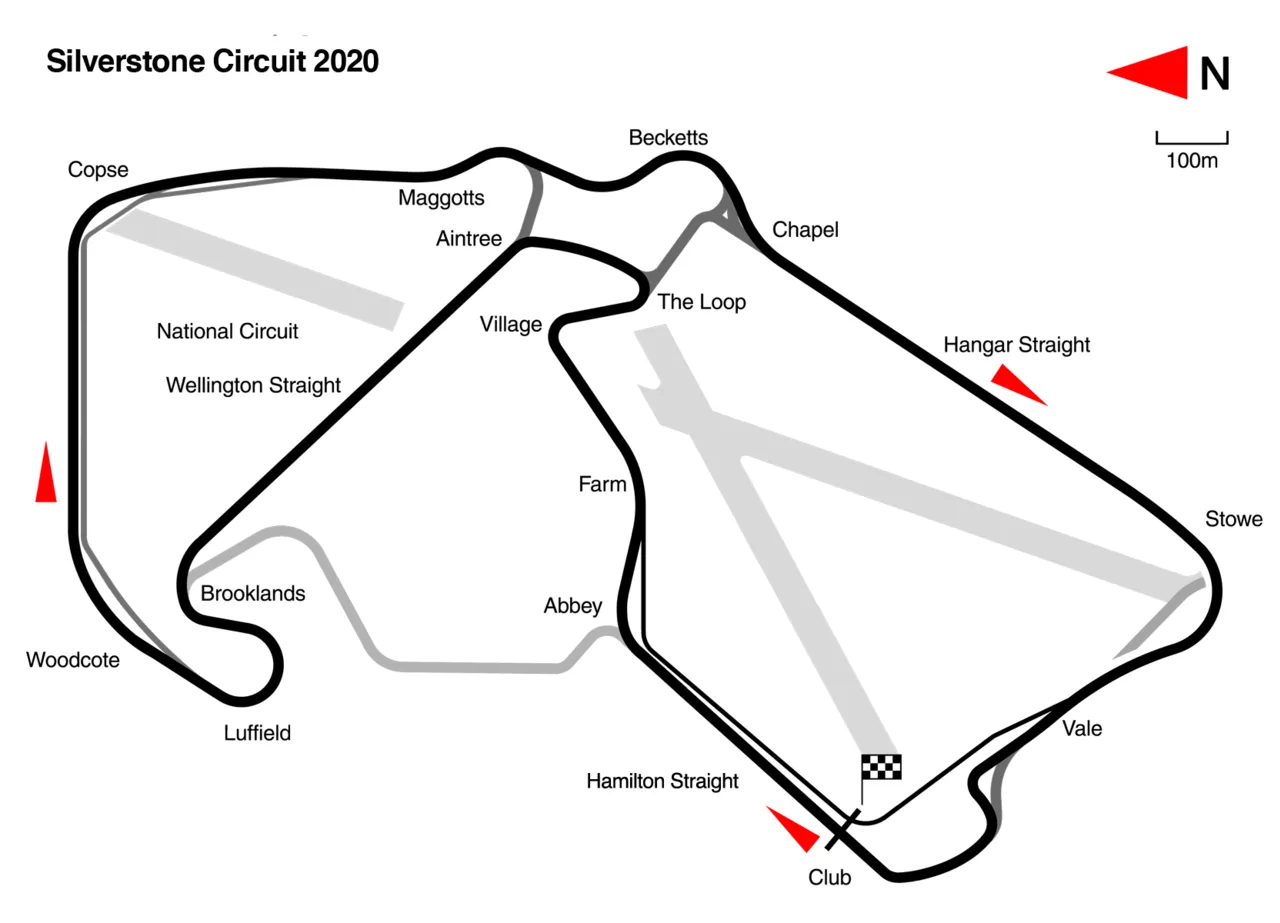 Aksi Lando Norris di Silverstone saat memenangkan balapan F1 GP Inggris 2025