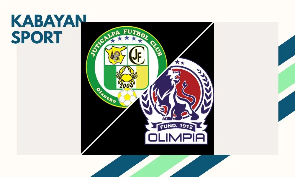 Ilustrasi pertandingan Juticalpa vs Olimpia dalam kompetisi Liga Honduras