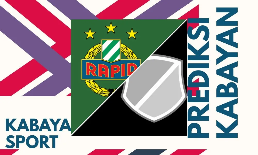 Pemain Rapid Vienna merayakan kemenangan atas Paide di Allianz Stadion