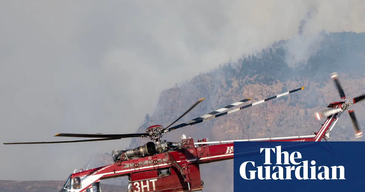 Ilustrasi evakuasi kecelakaan helikopter pemadam kebakaran di Utah