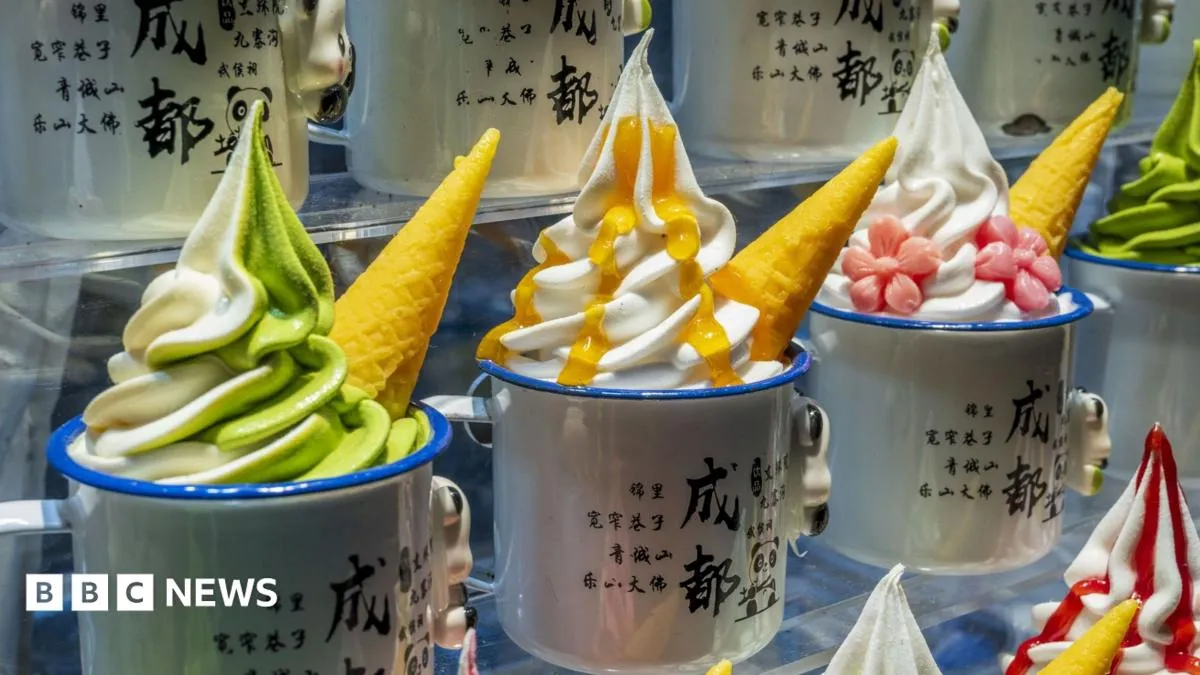 Pusat penelitian dan pengembangan es krim Magnum di Bedford, Inggris