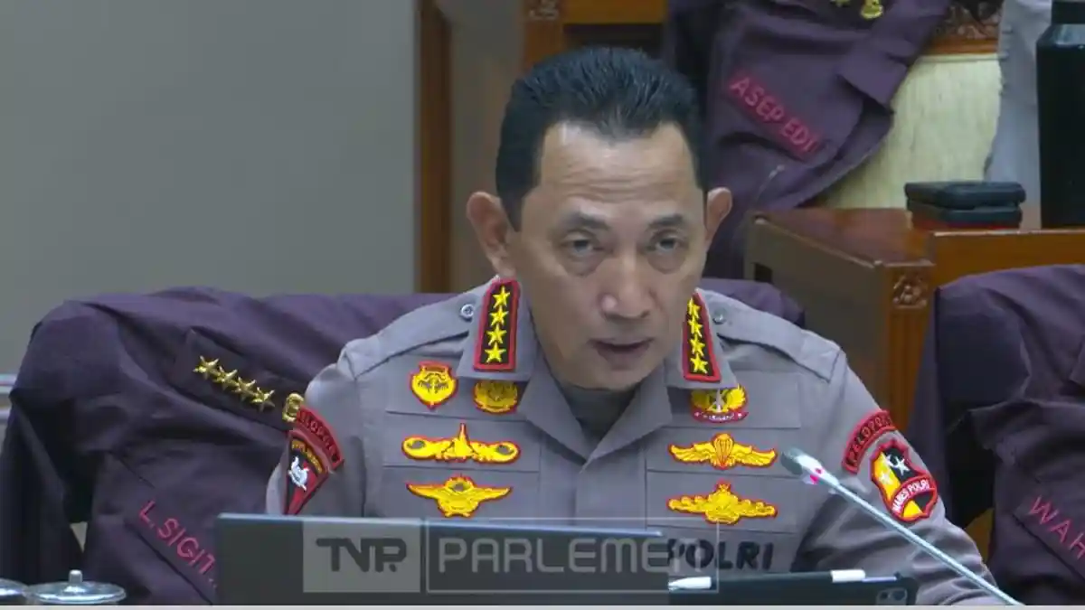 Kapolri Jenderal Listyo Sigit Prabowo dalam suatu kegiatan resmi Polri
