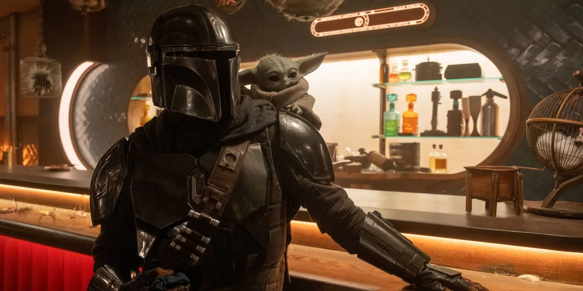 The mandalorian and grogu