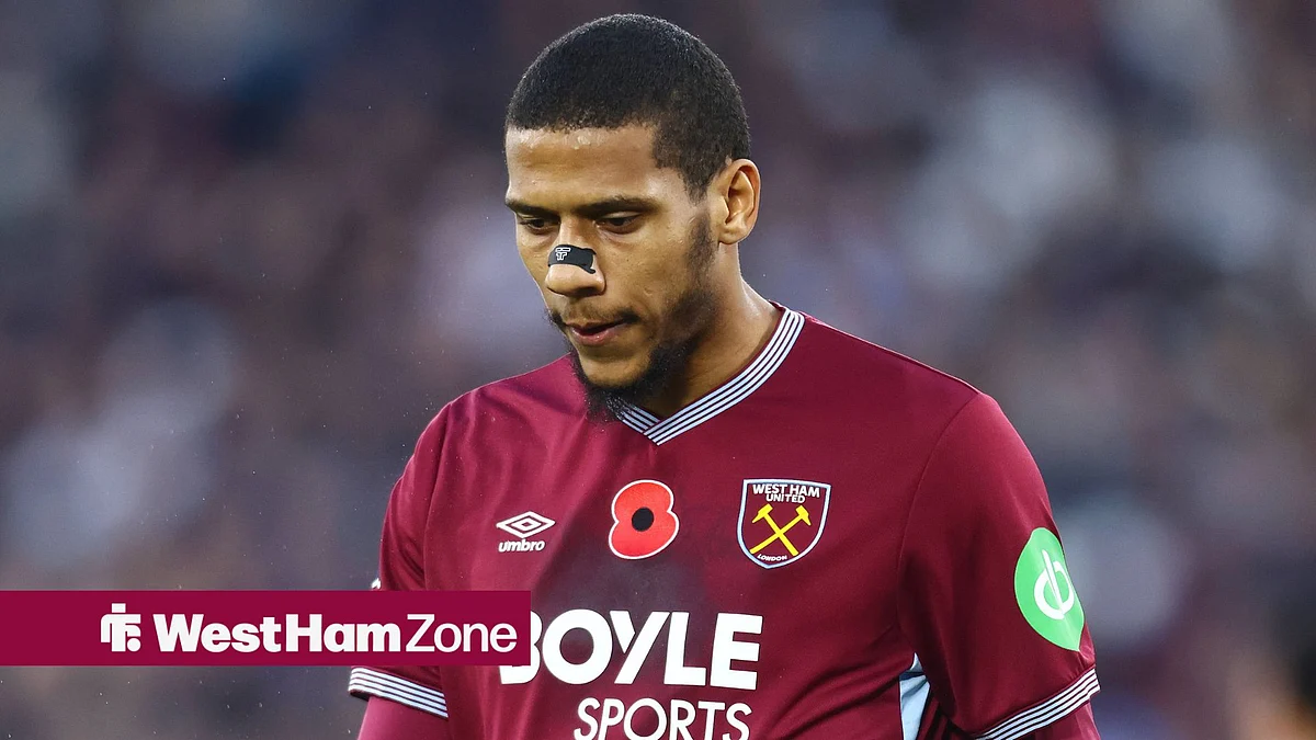 Jean-Clair Todibo dalam balutan seragam West Ham United