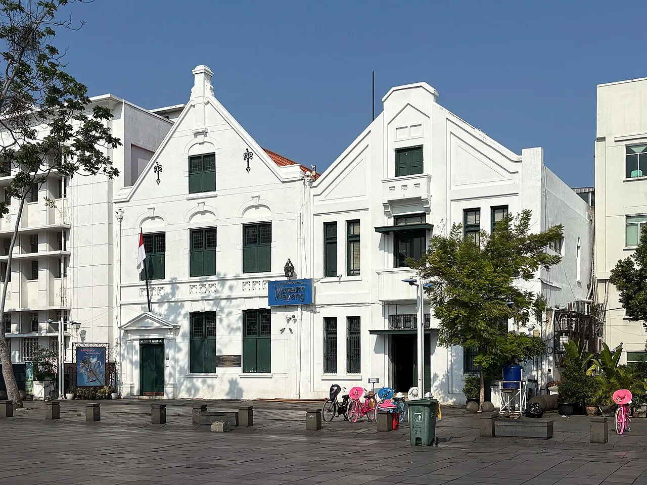Gedung Museum Wayang di kawasan Kota Tua Jakarta Barat