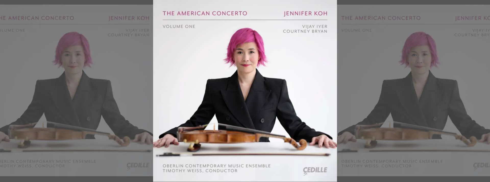 Violinis Jennifer Koh merilis album baru The American Concerto Volume One