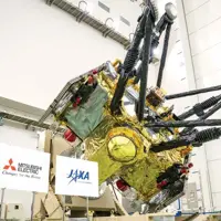 Pesawat Martian Moons eXploration milik Jepang di Tanegashima Space Center