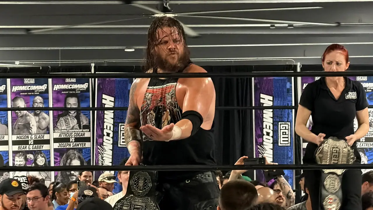 Joseph Sawyer bertarung di ajang GCW Homecoming di Showboat Atlantic City
