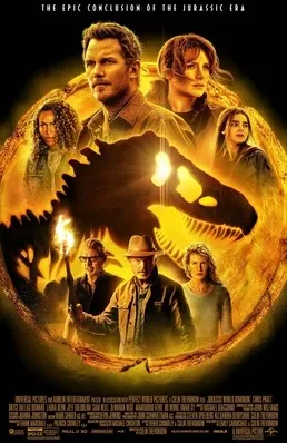 Aksi menegangkan dalam film Jurassic World Dominion garapan sutradara Colin Trevorrow