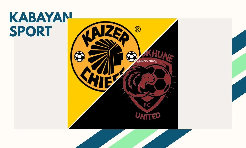 Pemain Kaizer Chiefs merayakan kemenangan atas Sekhukhune United di FNB Stadium