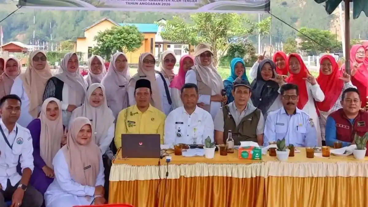 Suasana Kampung Keramat Mupakat di Aceh Tengah dalam ajang Proklim
