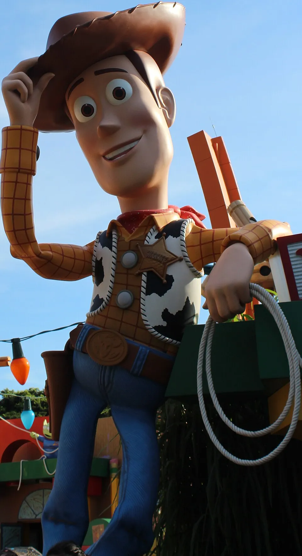 Ilustrasi karakter Sheriff Woody dari film animasi Toy Story produksi Pixar