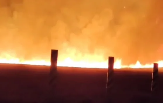 Helikopter water bombing dikerahkan memadamkan karhutla Bromo di Pasuruan