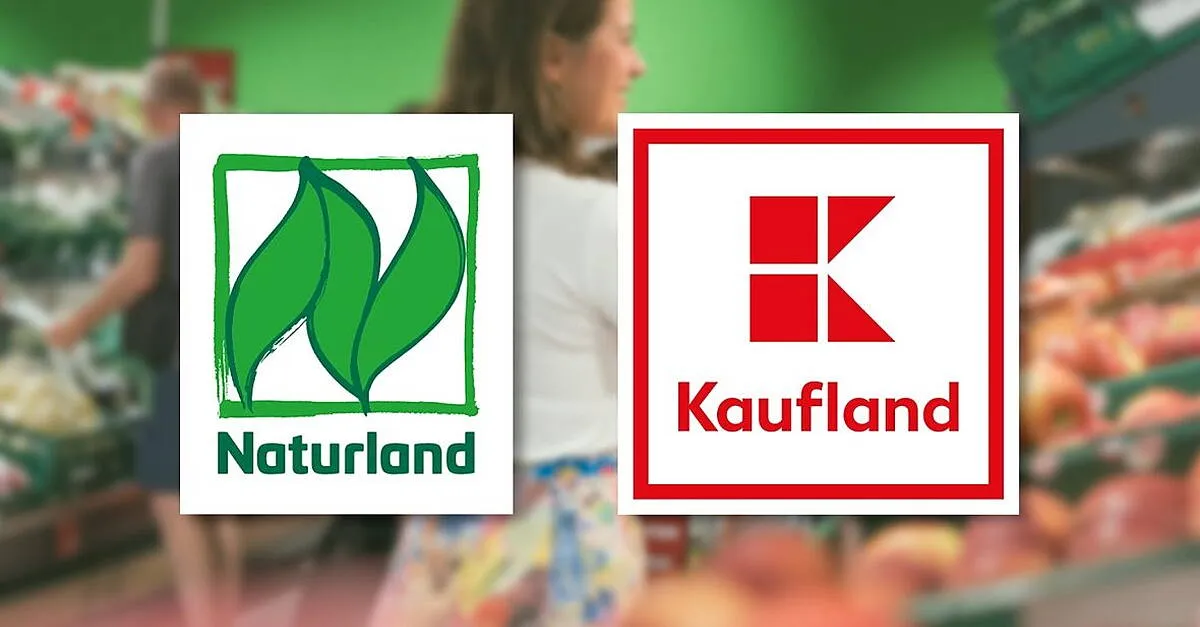 Produk organik bersertifikat Naturland di gerai supermarket Kaufland Jerman