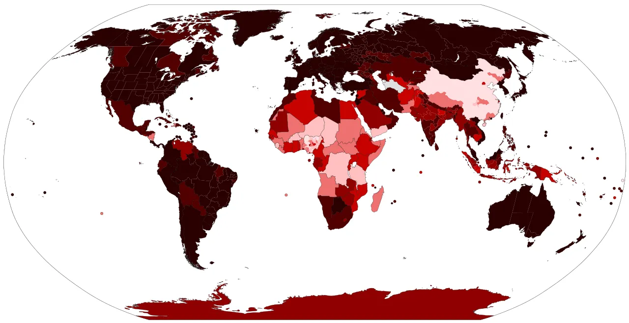 Ilustrasi virus SARS-CoV-2 penyebab pandemi COVID-19 global
