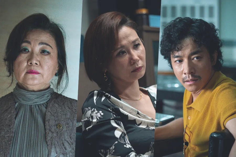 Kim Hae Sook, Kim Sun Young, dan Kim Young Min dalam film terbaru Portrait of a Family