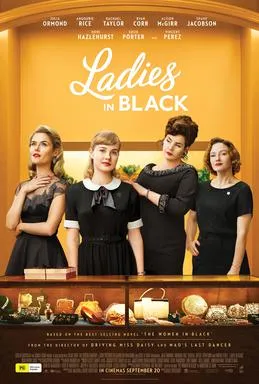 Poster film drama komedi Australia Ladies in Black tahun 2018