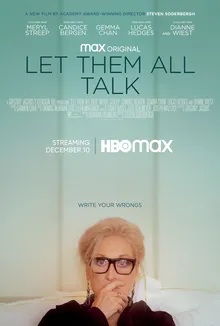 Poster resmi film Let Them All Talk yang dibintangi Meryl Streep