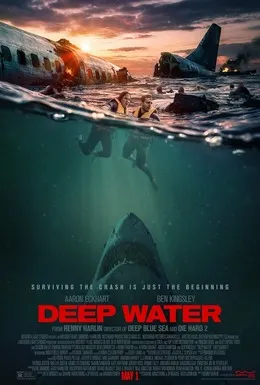 Poster film survival thriller Deep Water karya sutradara Renny Harlin