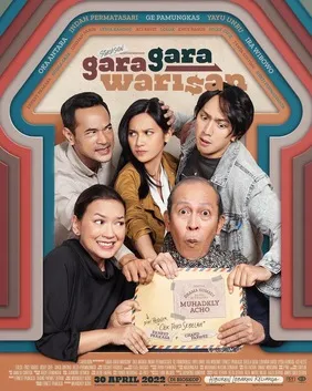 Poster film Gara-Gara Warisan garapan sutradara Muhadkly Acho