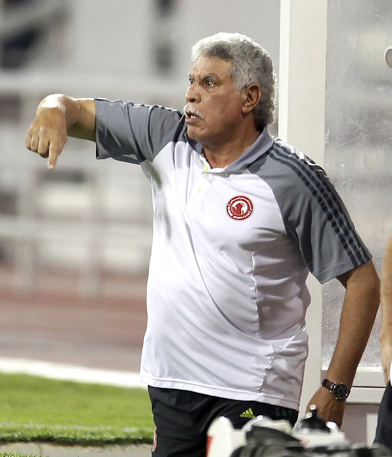 Legenda sepak bola Mesir Hassan Shehata saat masih aktif bermain