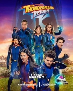 Poster promosi film komedi keluarga The Thundermans Return