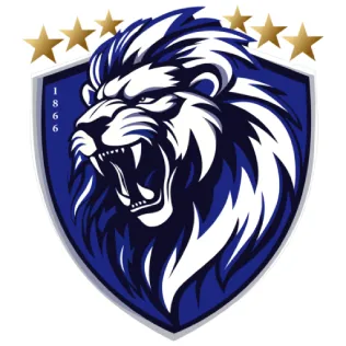 Tim rugby Swinton Lions bertanding di lapangan hijau dalam kompetisi RFL Championship